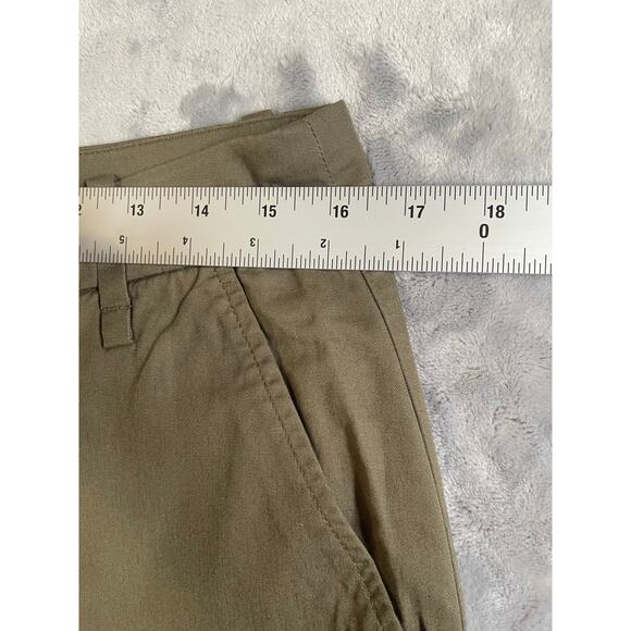 NWT wide leg cargo army green pants utility casual 10 Large H&M menswear baggy - Picture 6 of 11